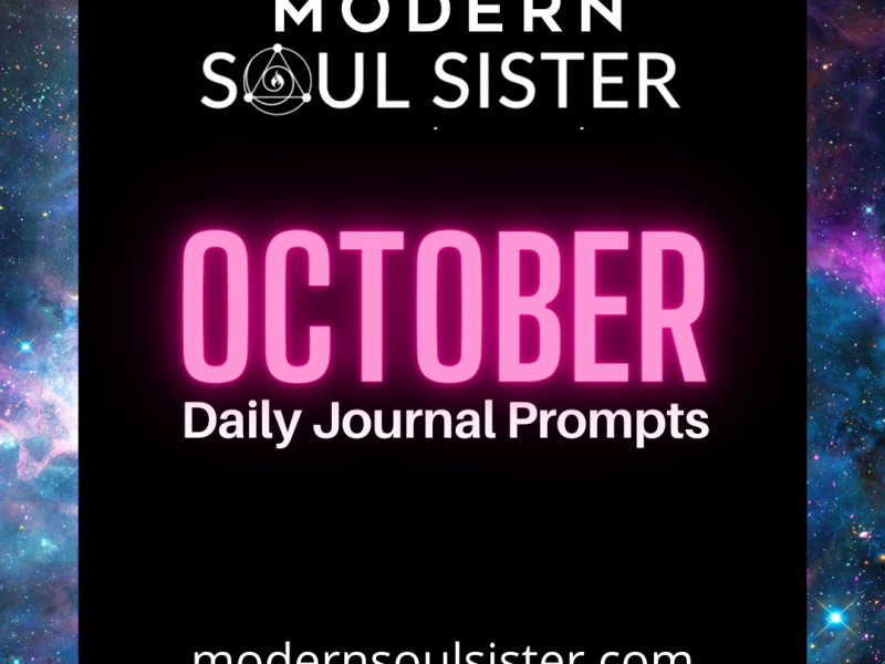 October Journal Prompts